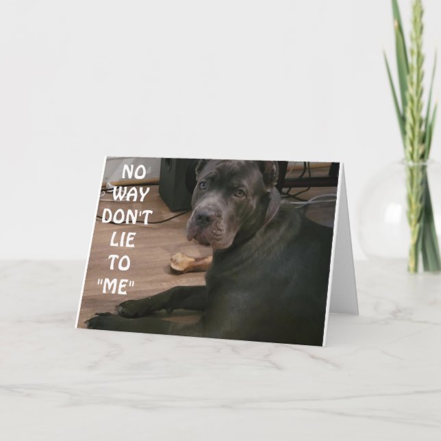 LIEBE MIR NICHT, DASS DU NICHT 18 SEIN KANNST!!! K KARTE (Vorderseite)