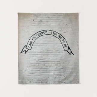 Liebe mir zart Liebe mir liebe Wandziffern Wandteppich