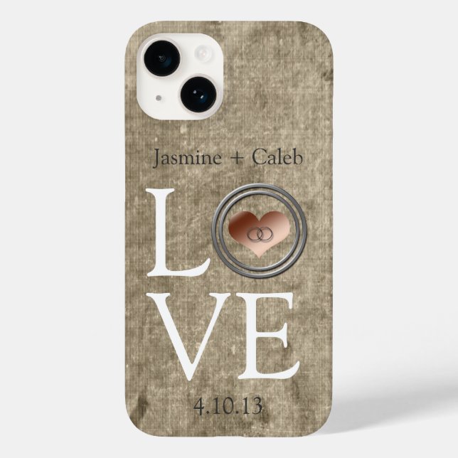 Liebe mit diesem Ring von Shirley Taylor Case-Mate iPhone Hülle (Rückseite)