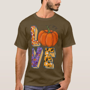 Liebe mit Halloween, Spider, Skelett, Hexenhut P T-Shirt
