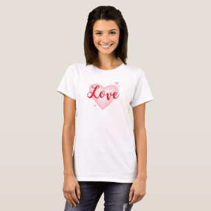 Liebe mit Herz T-Shirt