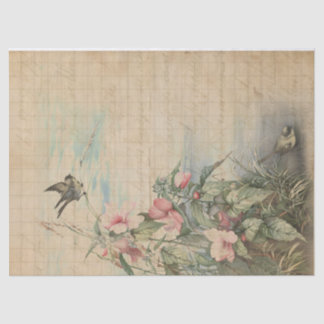 Liebe mit Hibiskus-Entkopplung | Seidenpapier