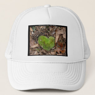 Liebe mit Nature Moss Herzgeschenken Truckerkappe
