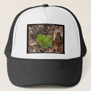Liebe mit Nature Moss Herzgeschenken Truckerkappe