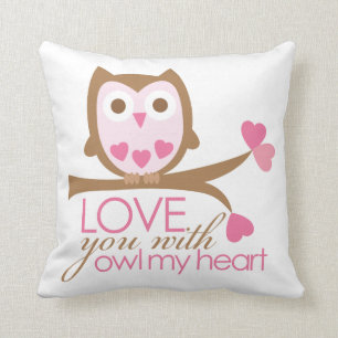 Liebe mit OWL mein Herz Kissen
