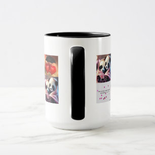 Liebe mit Panda Tasse