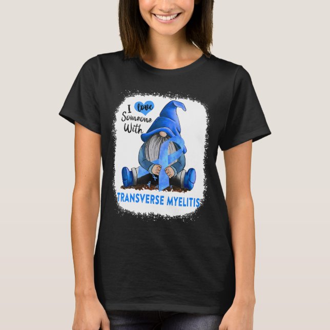 Liebe mit transversaler Myelitis T-Shirt (Vorderseite)