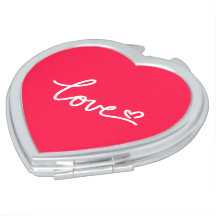 Liebe mit weißem Text auf rosa