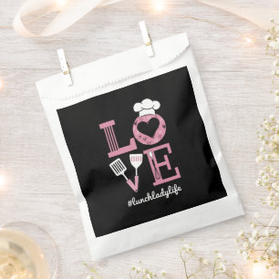 Liebe Mittagessen-Dame Leben Lustige Valentinstag  Geschenktütchen