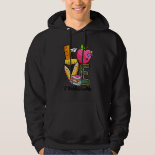 Liebe Mittelstufen-Lehrerteam Mittelstufe Zurück Hoodie