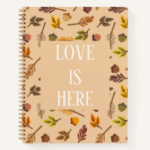 Liebe Moderne stilvolle Herbst beige orange