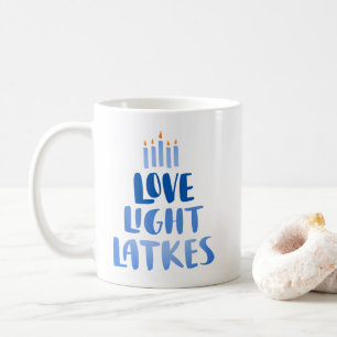 Liebe   Moderner Spaß Hanukkah Kaffeetasse