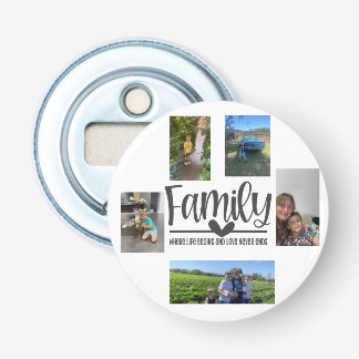 Liebe Modernes Memory Foto Flaschenöffner