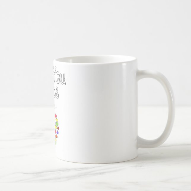 Liebe mögen Sie Lose Gelee Tots-Tasse Kaffeetasse (Rechts)