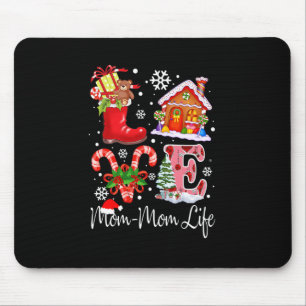 Liebe Mom-mom Leben Weihnachten - Oma Geschenk Mousepad
