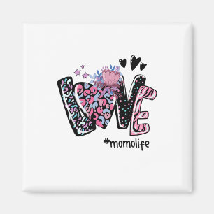 Liebe Momo Life bunt - Halloween-Geschenke Magnet