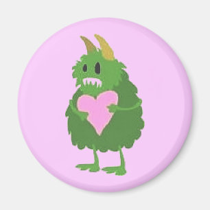 "Liebe-Monster-" Kühlschrankmagnet Magnet