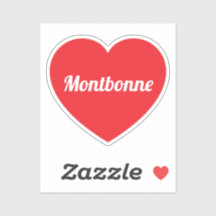 Liebe Montbonne individuell zugeschnittenes Vinyl-