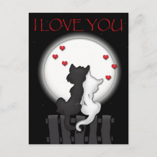 Liebe Moon Postkarte