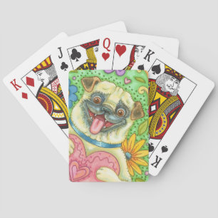 Liebe MOPS DOG PLAYCARDS Poker Spielkarten