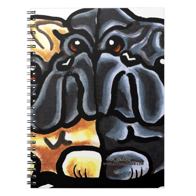 Liebe Möpsen Notizblock (Vorderseite)