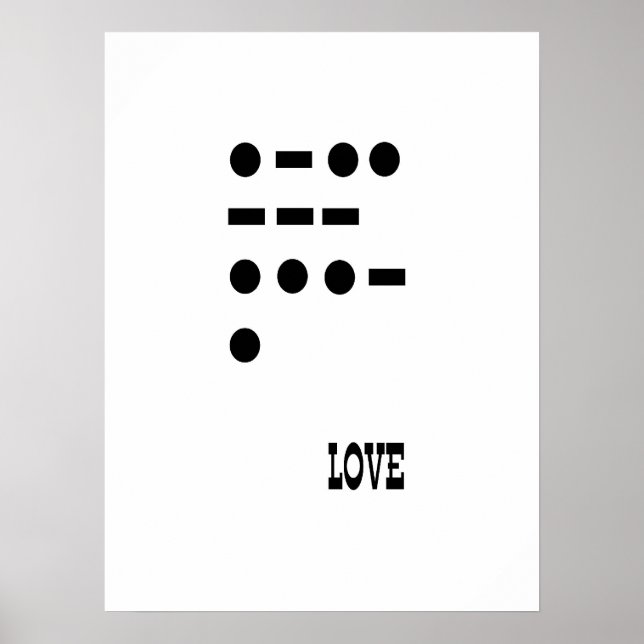 Liebe — Morbus-Code Poster (Vorne)