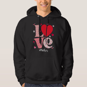 Liebe Mother Hearts Valentinstag Matching Family Hoodie