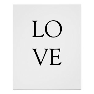 Liebe motivierend inspirierend romantisch einfach poster