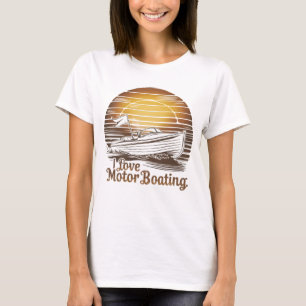 Liebe Motorboot: Ein Zuneigung-Boot T-Shirt