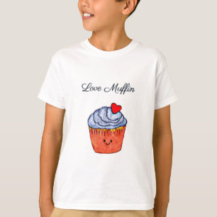 Liebe Muffin Blue T-Shirt
