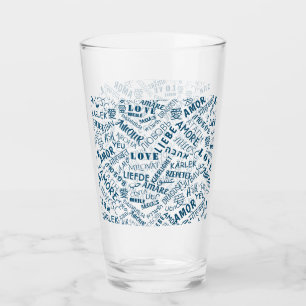 LIEBE - Multi Language - Customizable Internationa Glas