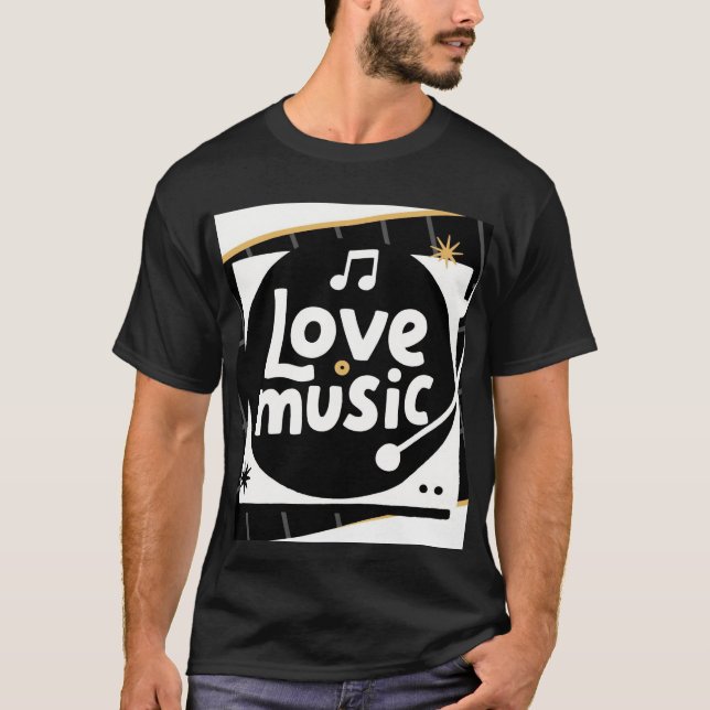 Liebe Music: Spin the Joy T-Shirt (Vorderseite)