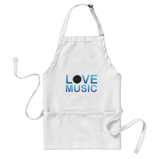 LIEBE-MUSIK SCHÜRZE (Vorne)