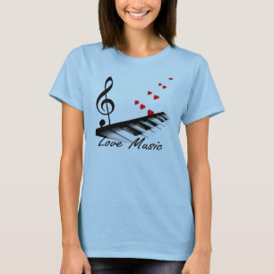 Liebe-Musik T-Shirt