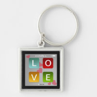 LIEBE Musikplayer Key fob ring ipod Touch inspirie