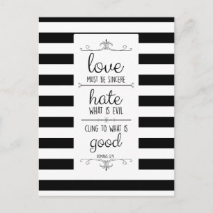 Liebe muss aufrichtiges Gedächtnis Vers Postkarte