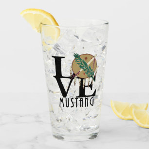 LIEBE Mustang Oklahoma Glas