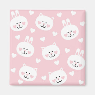 Liebe-Muster 2 Magnet