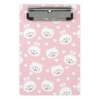 Liebe-Muster 2 Mini Klemmbrett