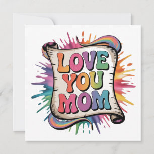 LIEBE MUTTER FEIERTAGSKARTE