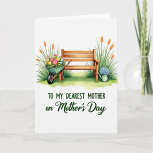 Liebe Mutter Floral Garden Karte