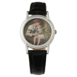Liebe Mutter mit ihrem Adorable Child (Perrault) Armbanduhr