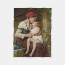 Liebe Mutter mit ihrem Adorable Child (Perrault) Fleecedecke