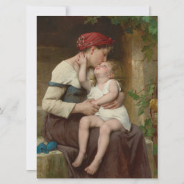 Liebe Mutter mit ihrem Adorable Child (Perrault) Karte