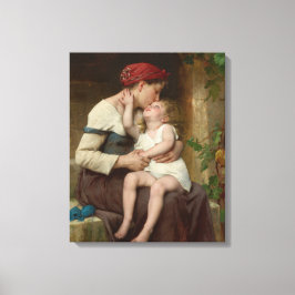 Liebe Mutter mit ihrem Adorable Child (Perrault) Leinwanddruck
