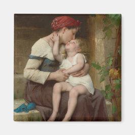 Liebe Mutter mit ihrem Adorable Child (Perrault) Magnet