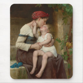 Liebe Mutter mit ihrem Adorable Child (Perrault) Mousepad