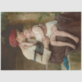 Liebe Mutter mit ihrem Adorable Child (Perrault) Seidenpapier