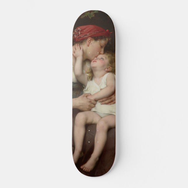 Liebe Mutter mit ihrem Adorable Child (Perrault) Skateboard (Vorderseite)