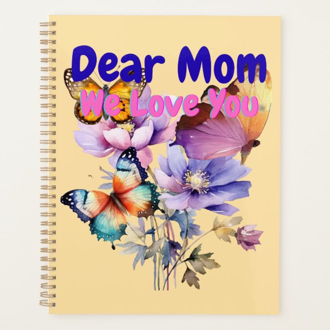 Liebe Mutter, wir lieben dich Planer (Vorderseite)
